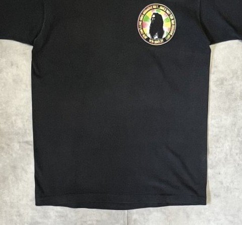 画像: 90'S BOB MARLEY "POSITIVE VIBRATION" 両面プリント シングルステッチ 半袖 Tシャツ ブラック USA製 (VINTAGE)