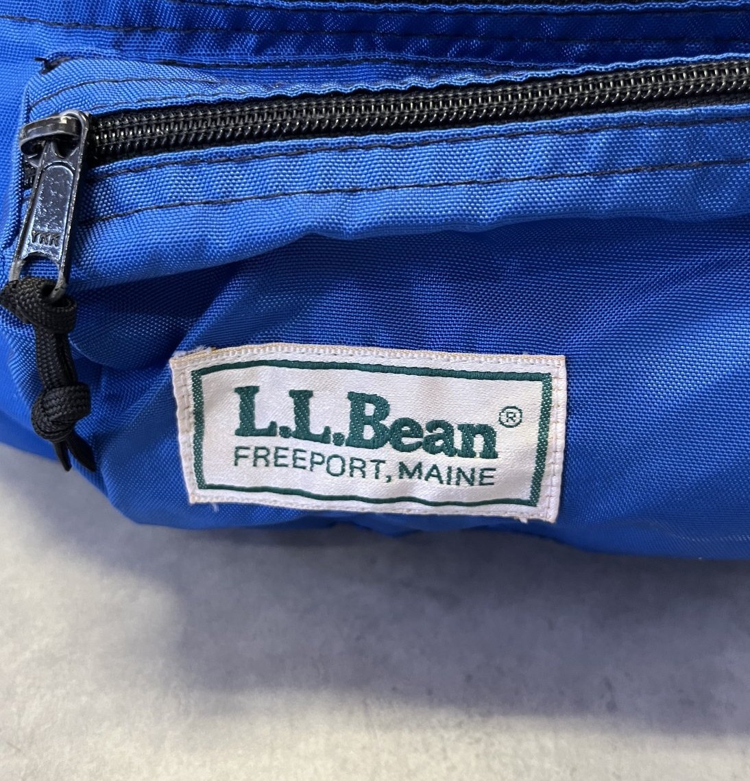 画像2: 80'S LL Bean ナイロン ウエスト＆ショルダーバッグ ブルー/パープル (VINTAGE)