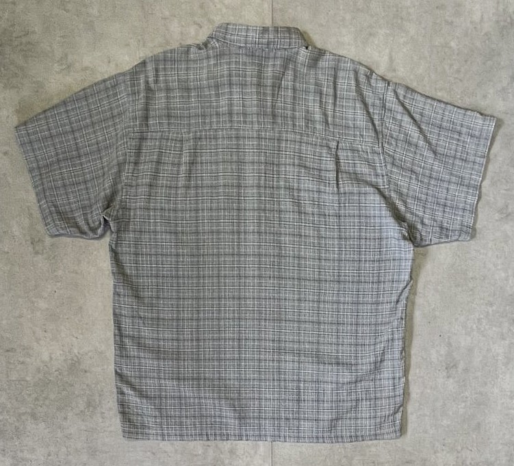 画像4: 01'S PATAGONIA オーガニックコットン 半袖 ACシャツ チェック柄 ポルトガル製 (VINTAGE)