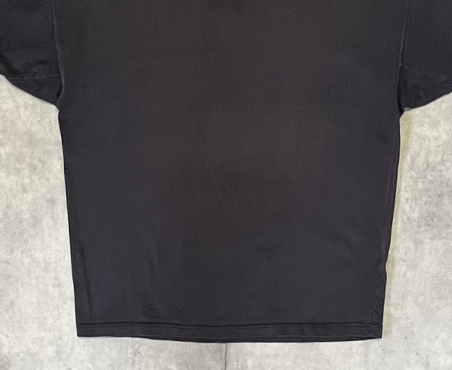 画像: 90'S J.CREW 旧タグ 半袖 フットボール Tシャツ ブラック (VINTAGE)