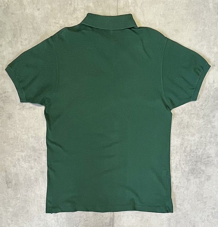 画像3: 80'S CHEMISE LACOSTE ポロシャツ ダークグリーン フランス製 (VINTAGE)