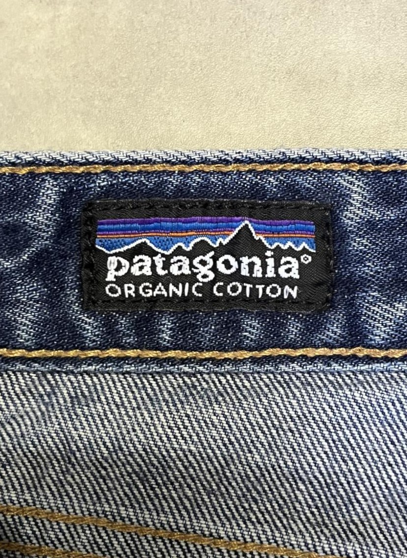 画像2: 00'S PATAGONIA オーガニックコットン 5ポケット デニム インディゴ (VINTAGE)
