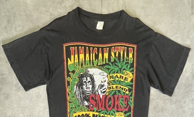 画像: 90'S WEED OF WISDOM シングルステッチ 半袖 Tシャツ ブラック (VINTAGE)