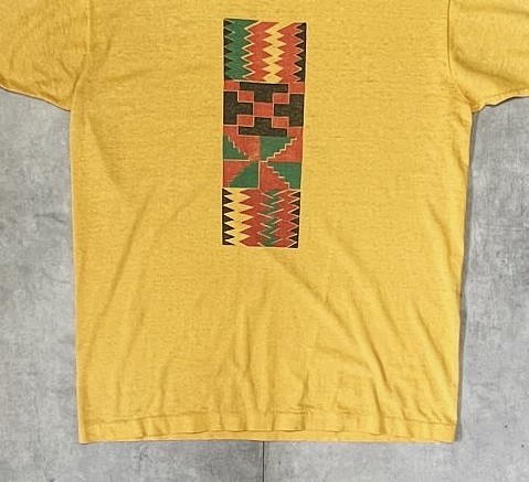 画像: 90'S HARLEM WEEK 15th ANNIVERSARY シングルステッチ 両面プリント 半袖 Tシャツ イエロー USA製 (VINTAGE)