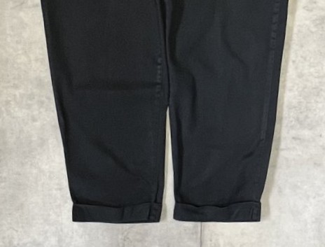 画像: 90'S RALPH LAUREN "HAMMOND PANT" ツープリーツ チノパンツ ブラック (VINTAGE)