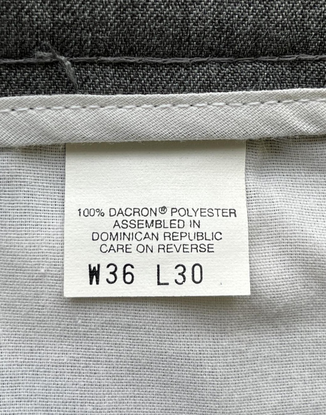 画像3: LEVIS "ACTION SLACKS" スラックス ヘザーグレー (VINTAGE)