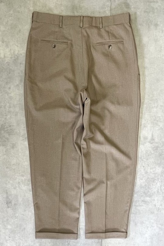 画像4: 90'S LEVIS "ACTION CHOICE" ツータック スラックス ベージュ (VINTAGE)