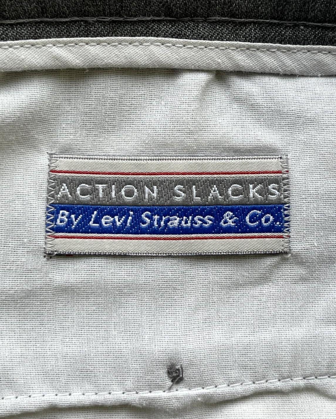 画像6: LEVIS "ACTION SLACKS" スラックス ヘザーグレー (VINTAGE)