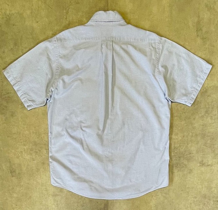 画像3: 80'S LL Bean オックスフォード 半袖 BDシャツ ブルー (VINTAGE)