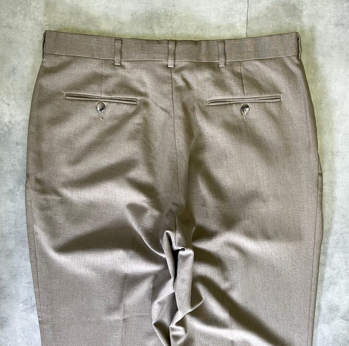 画像: 90'S LEVIS "ACTION CHOICE" ツータック スラックス ベージュ (VINTAGE)