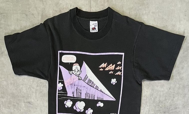 画像: 90'S BERTHIO "AMNESTY INTERNATIONAL" シングルステッチ 半袖 Tシャツ ブラック カナダ製 (VINTAGE)