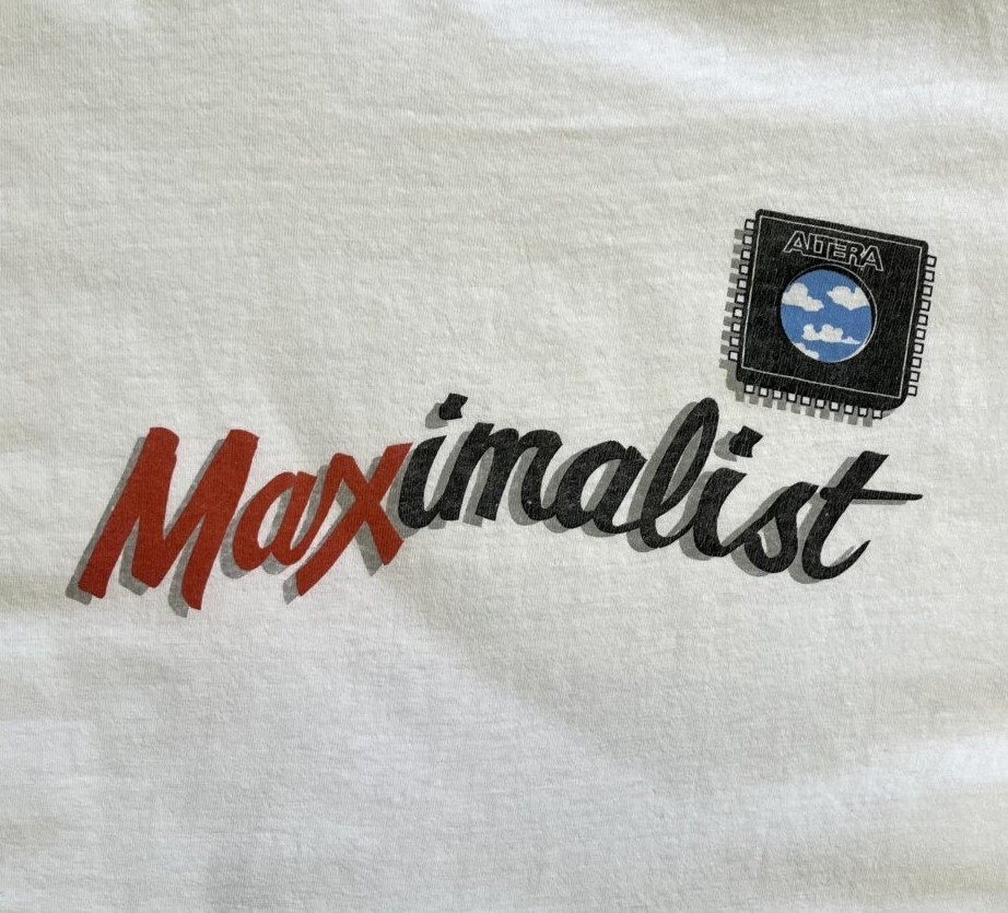 画像3: 90'S ALTERA "MAXIMALIST" シングルステッチ 半袖 Tシャツ ホワイト USA製 (VINTAGE)