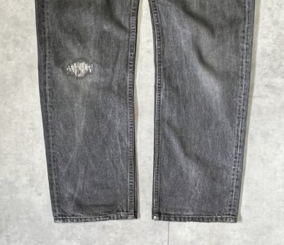 画像: 90'S LEVIS 501 デニム 先染めブラック W33L30 USA製 (VINTAGE)