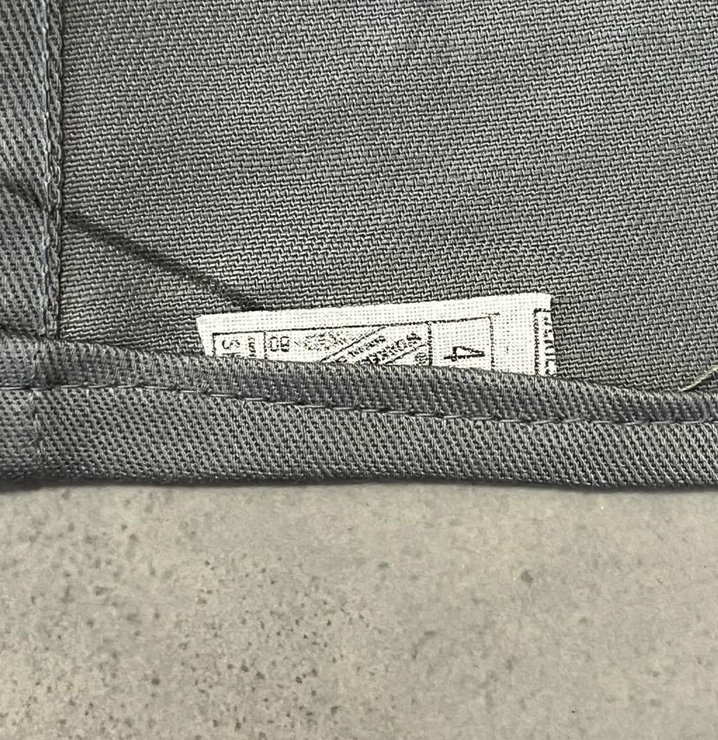 画像5: 50'S BIG SMITH コットン100% マチ付き 長袖 ワークシャツ グレー USA製 (DEADSTOCK)