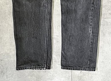 画像: 90'S LEVIS 501 デニム 先染めブラック W36L30 USA製 (VINTAGE)