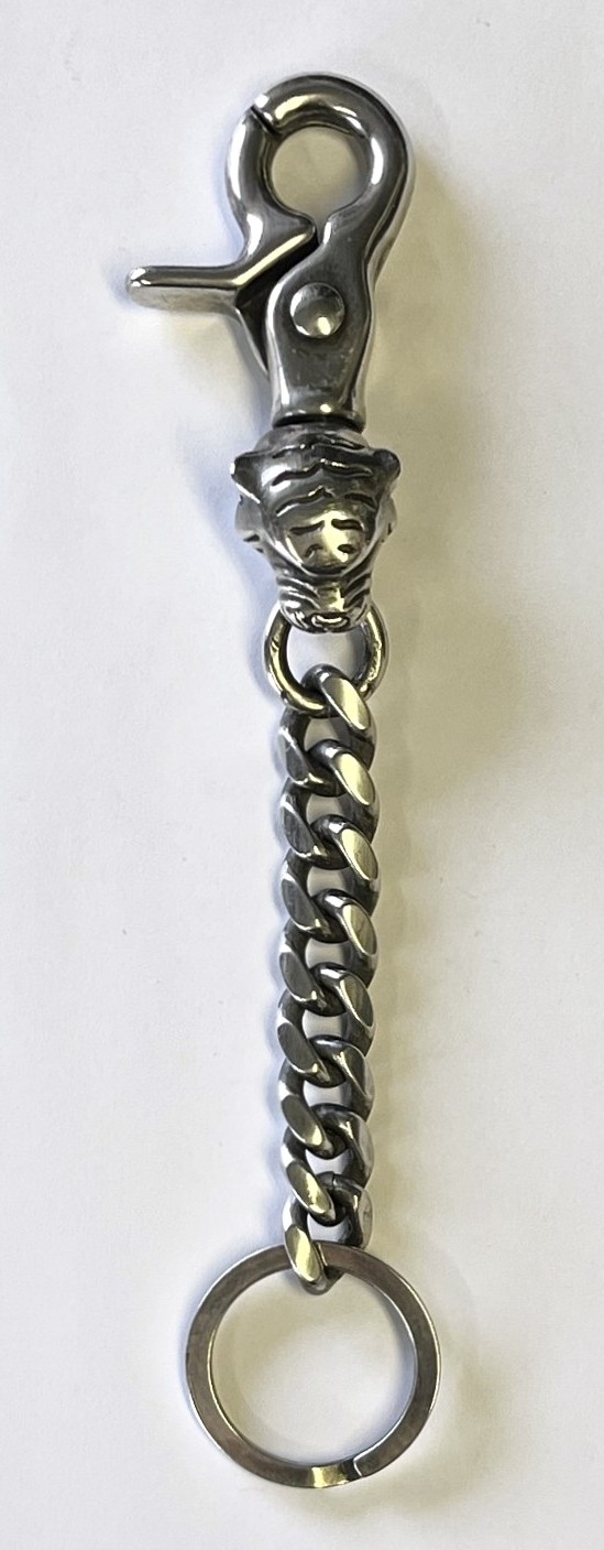 画像1: VIN'S "NASKAN KEYHOLDER LONG" OG KIHEI ANTIQUE SILVER (NEW)
