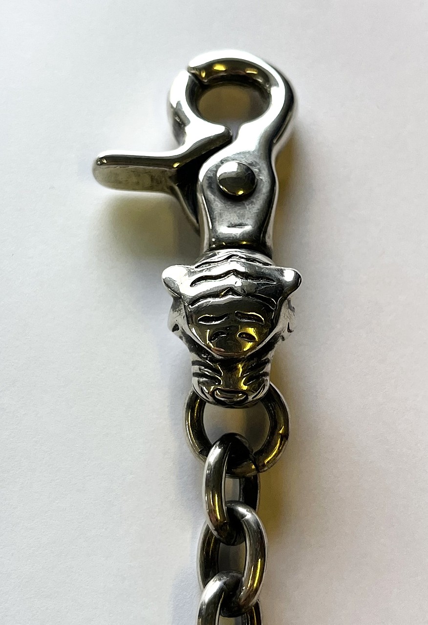 画像2: VIN'S "NASKAN KEYHOLDER LONG" AZUKI ANTIQUE SILVER (NEW)