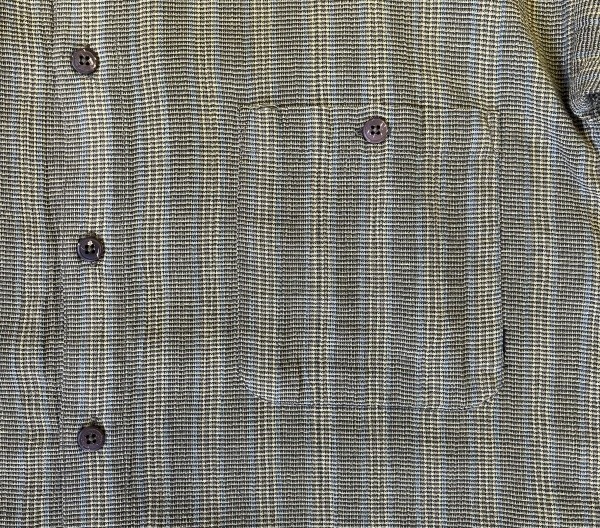 画像: 90'S PATAGONIA オーガニックコットン 半袖 ACシャツ チェック柄 ポルトガル製 (VINTAGE)