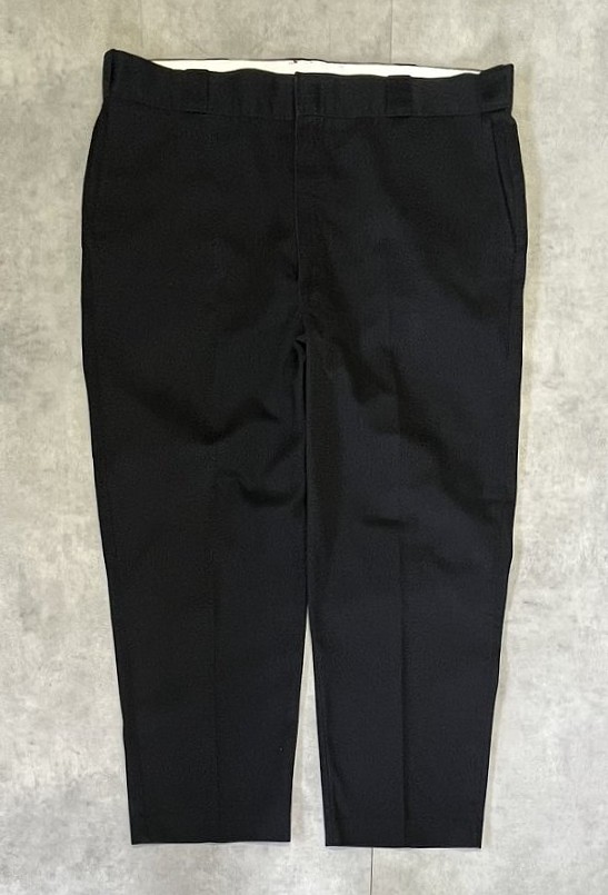 画像3: 80'S DICKIES 874 チビタグ ワークパンツ ブラック W42L30 USA製 (VINTAGE)
