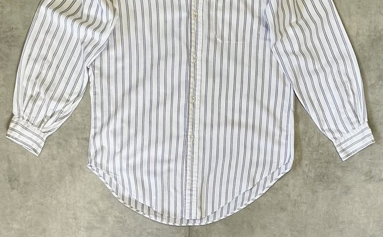画像: 70'S BROOKS BROTHERS "MAKERS" 6ボタン オックスフォード 長袖 BDシャツ ストライプ USA製 (VINTAGE)
