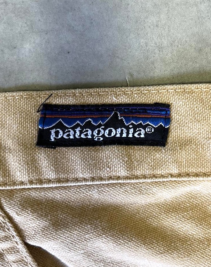 画像5: 80'S PATAGONIA "STAND UP PANTS" 旧タグ キャンバスパンツ ライトブラウン 香港製 (DEADSTOCK)