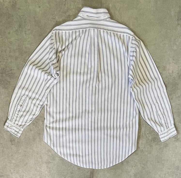 画像3: 70'S BROOKS BROTHERS "MAKERS" 6ボタン オックスフォード 長袖 BDシャツ ストライプ USA製 (VINTAGE)