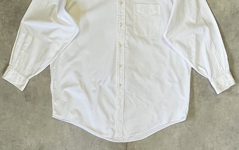 画像: 90'S BROOKS BROTHERS オックスフォード 長袖 BDシャツ ホワイト USA製 (VINTAGE)