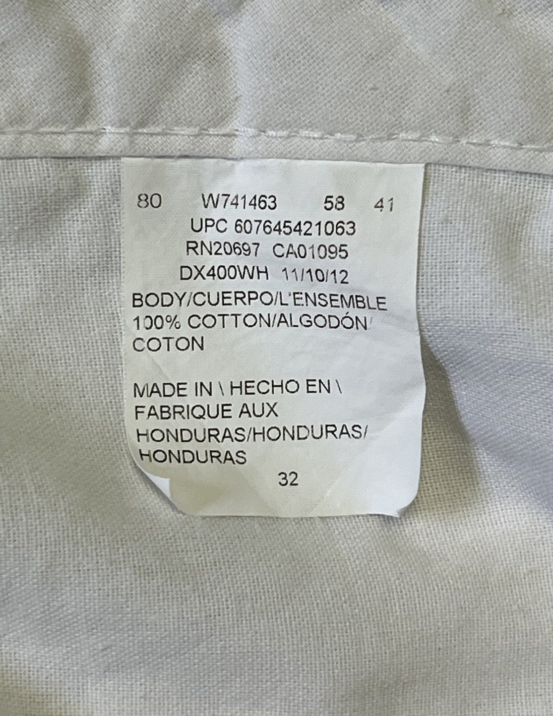 画像2: DICKIES ペインターショーツ ホワイト (USED)