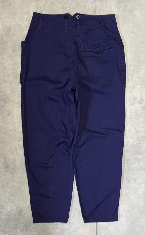 画像4: 90'S UNIONBAY メタルボタン ワークパンツ インクブルー (VINTAGE)