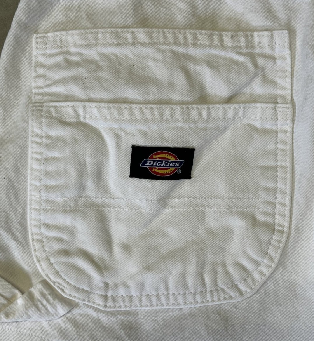 画像5: DICKIES ペインターショーツ ホワイト (USED)