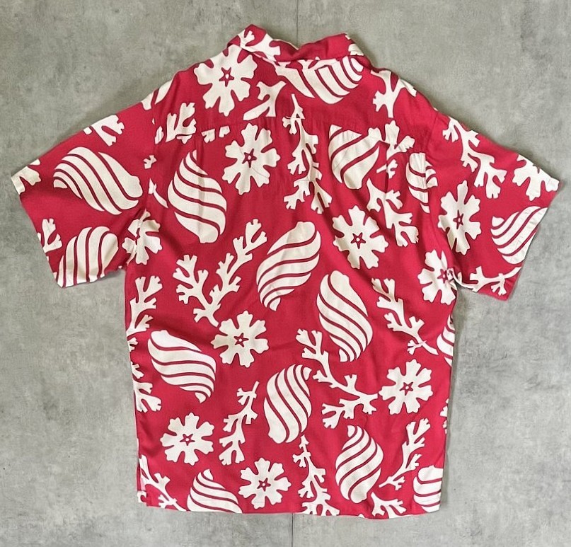 画像3: 90'S RALPH LAUREN "ADAMS" ビスコース 半袖 オープンカラーシャツ 総柄 (VINTAGE)