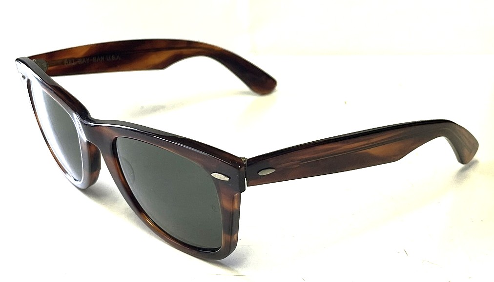 画像2: 80'S B&L ボシュロム製 RAY-BAN "WAYFARER" サングラス べっ甲ブラウン USA製 (VINTAGE)