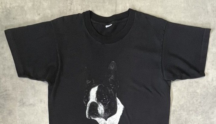 画像: 90'S BULL TERRIER シングルステッチ 半袖 Tシャツ ブラック USA製 (VINTAGE)