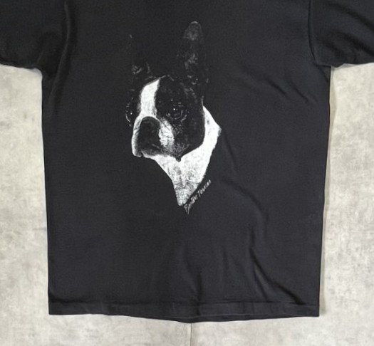 画像: 90'S BULL TERRIER シングルステッチ 半袖 Tシャツ ブラック USA製 (VINTAGE)