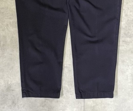 画像: 90'S RALPH LAUREN "ANDREW PANT" ツープリーツ チノパンツ ネイビー (DEADSTOCK)