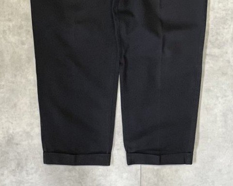 画像: 90'S RALPH LAUREN "HAMMOND PANT" ツープリーツ チノパンツ ブラック W35L30 (VINTAGE)