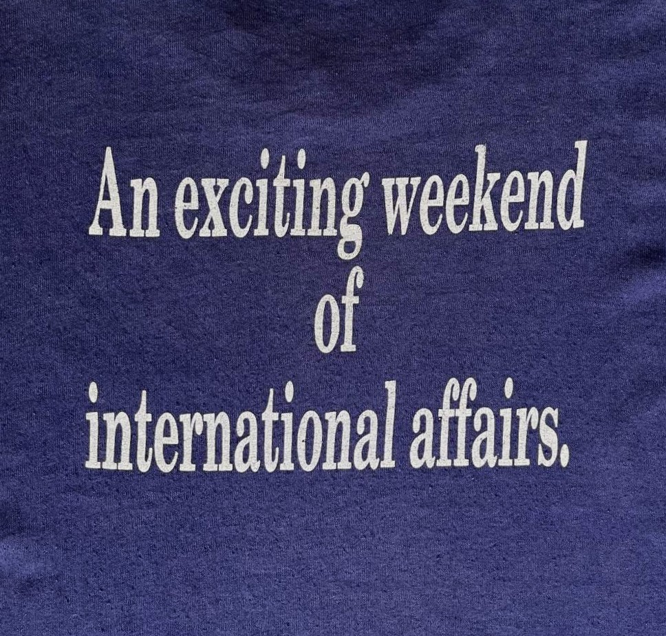 画像5: 80'S HARVARD UNIVERSITY 両面プリント シングルステッチ 半袖 Tシャツ ネイビー USA製 (VINTAGE)