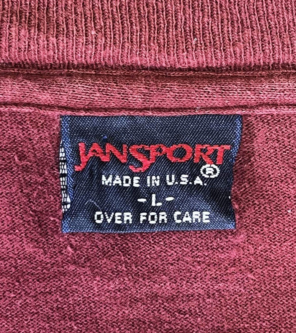 画像2: 90'S BOSTON COLLEGE シングルステッチ 半袖 Tシャツ バーガンディ USA製 (VINTAGE)