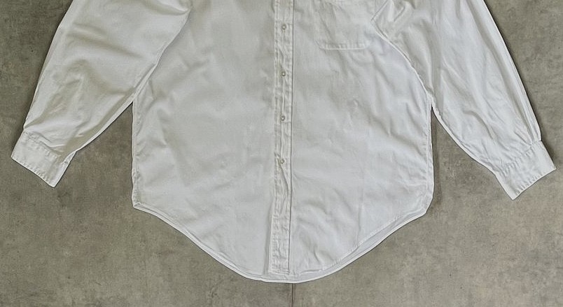 画像: 80'S BROOKS BROTHERS "MAKERS" オックスフォード レギュラーカラーシャツ ホワイト USA製 (VINTAGE)