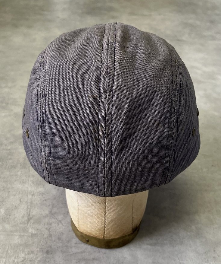 画像4: 90'S LL Bean キャンバス ロングビルキャップ フェードネイビー USA製 (VINTAGE)