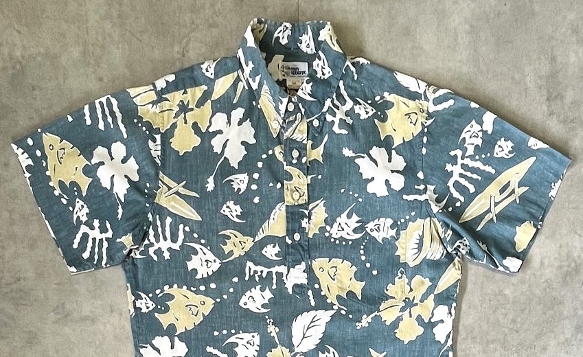 画像: 90'S REYN SPOONER コットン プルオーバー アロハシャツ ハワイ製 (VINTAGE)