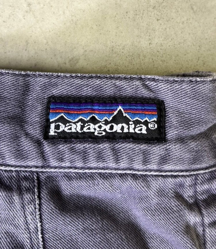画像4: 80'S PATAGONIA 旧タグ ツータック チノパンツ ナス紺 (VINTAGE)