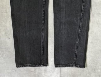 画像: 90'S LEVIS 505 デニム ブラック W34L30 USA製 (VINTAGE)