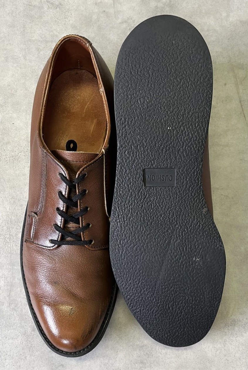 画像: 80'S RED WING 9401 "プリント羽タグ" SR/USAタグ無し ポストマンシューズ ブラウン USA製 (VINTAGE)