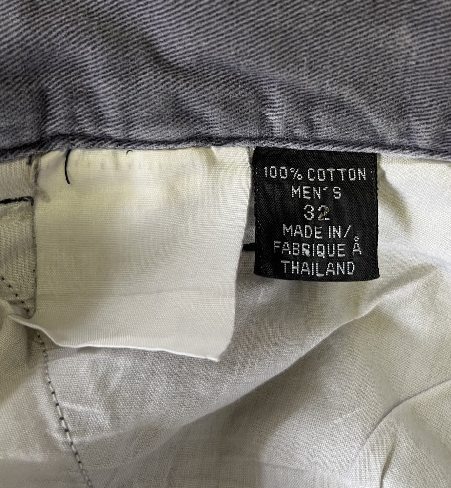 画像2: 80'S PATAGONIA 旧タグ ツータック チノパンツ ナス紺 (VINTAGE)