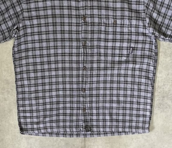 画像: 90'S PATAGONIA オーガニックコットン 半袖 ACシャツ チェック柄 ポルトガル製 (VINTAGE)