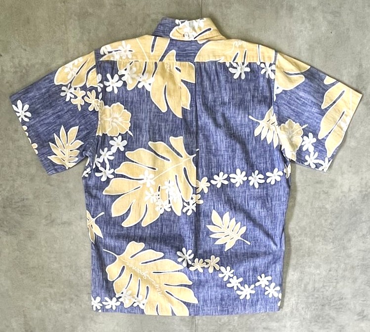 画像3: 80'S REYN SPOONER ヌードタグ コットン プルオーバー アロハシャツ ハワイ製 (VINTAGE)
