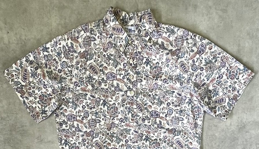 画像: 90'S REYN SPOONER コットン/ポリ プルオーバー アロハシャツ ハワイ製 (VINTAGE)