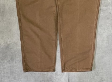 画像: 90'S RALPH LAUREN ベルト付き 片側ポケット付き チノパンツ ブラウン USA製 (VINTAGE)
