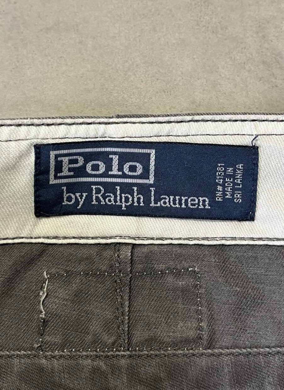 画像2: 90'S RALPH LAUREN カーゴショーツ ダークグレー (VINTAGE)